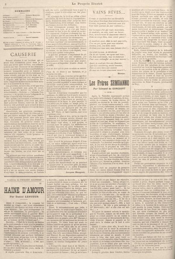 
						Affichage en mode lecture de la page
					