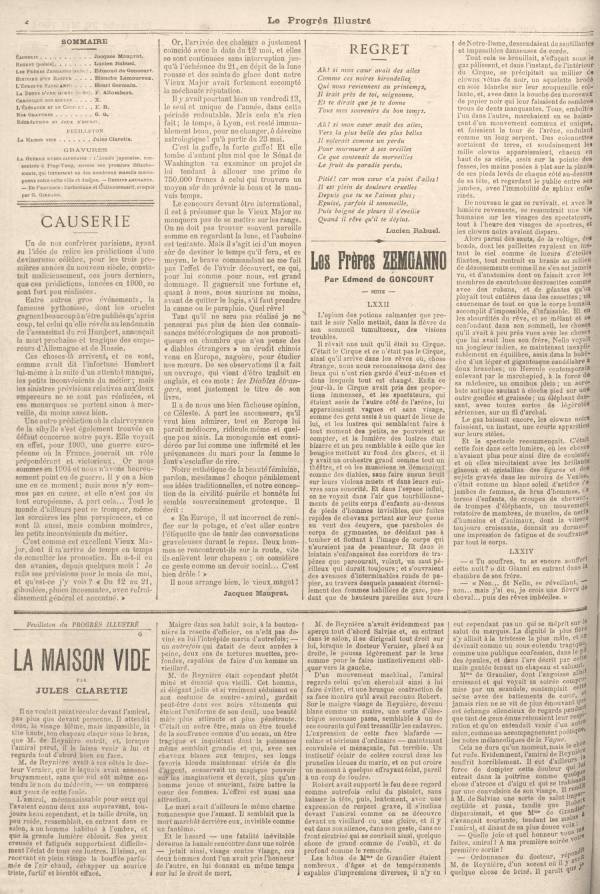 
						Affichage en mode lecture de la page
					