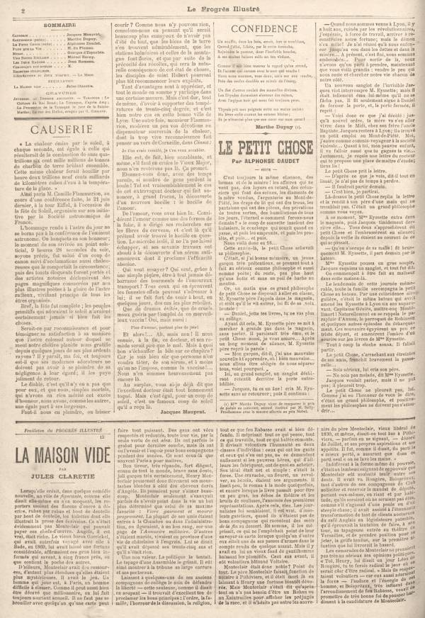 
						Affichage en mode lecture de la page
					