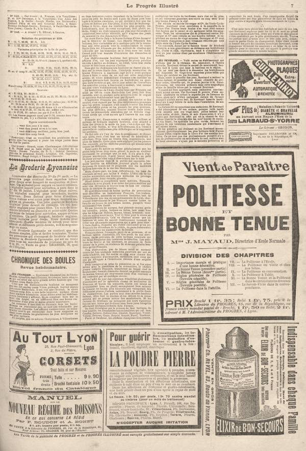 
						Affichage en mode lecture de la page
					