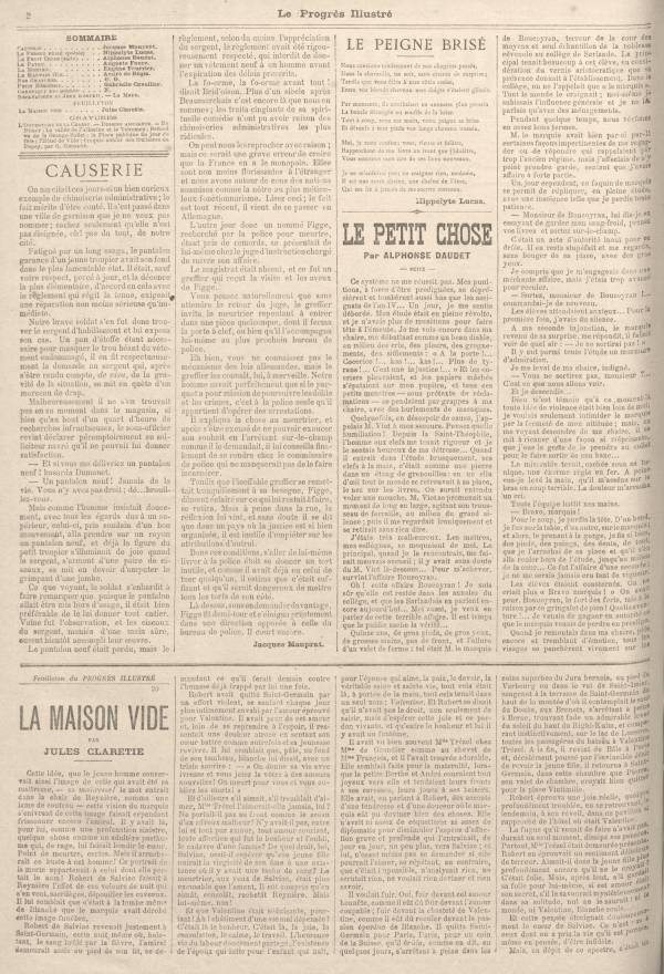 
						Affichage en mode lecture de la page
					