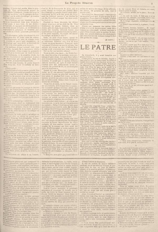 
						Affichage en mode lecture de la page
					