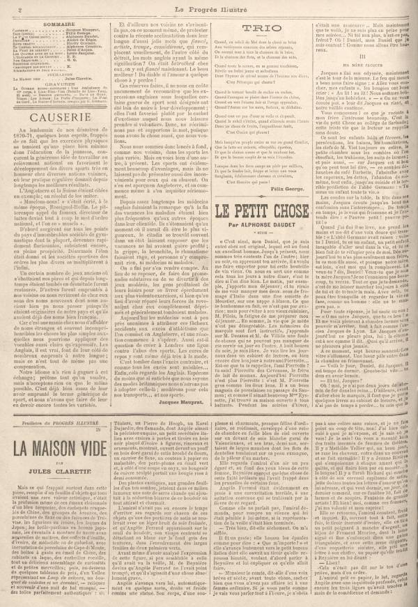 
						Affichage en mode lecture de la page
					