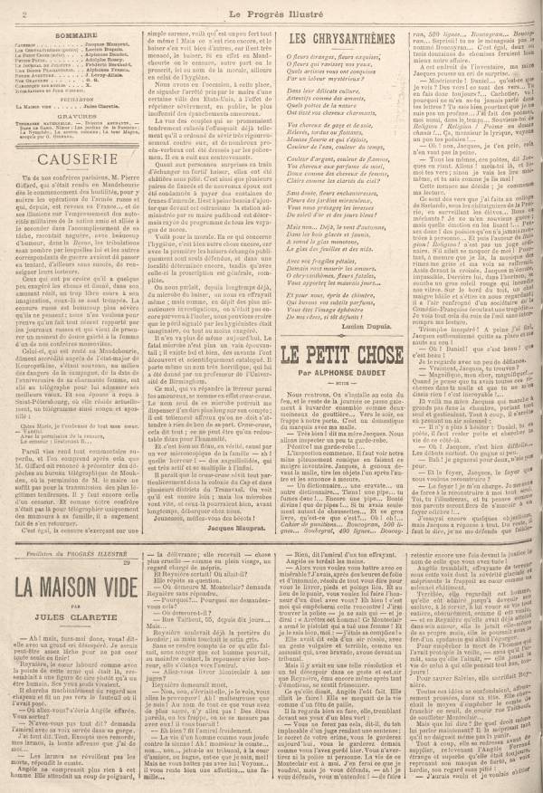 
						Affichage en mode lecture de la page
					