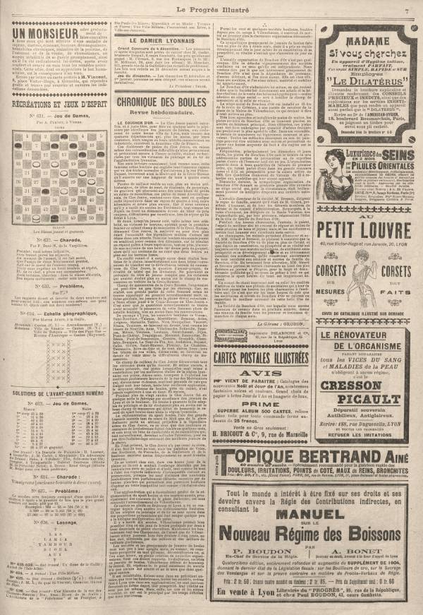 
						Affichage en mode lecture de la page
					