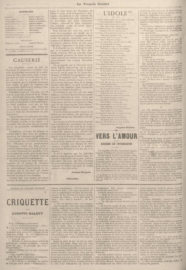 
						Affichage en mode lecture de la page
					