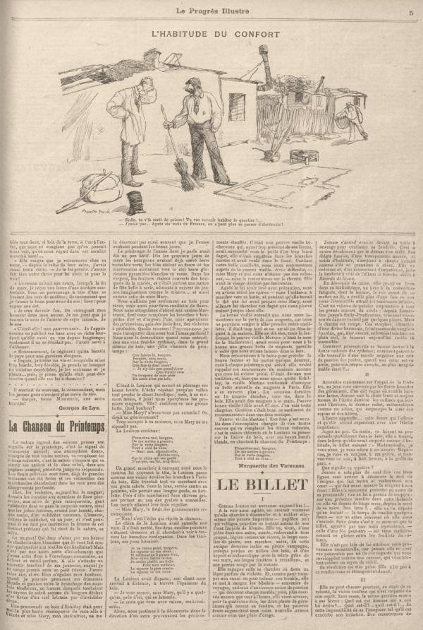 
						Affichage en mode lecture de la page
					