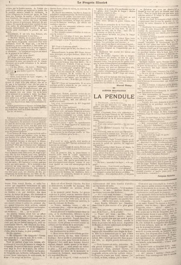 
						Affichage en mode lecture de la page
					