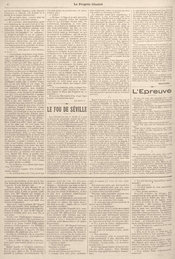 
						Affichage en mode lecture de la page
					