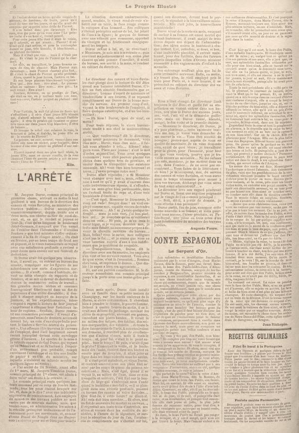 
						Affichage en mode lecture de la page
					