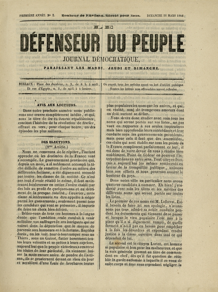 
						Affichage en mode lecture de la page
					