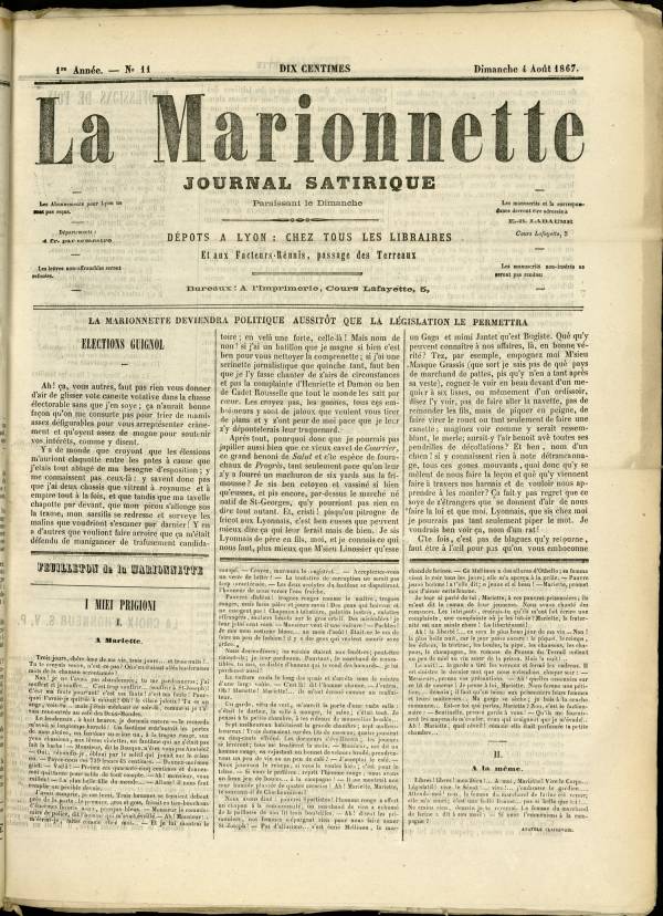 
						Affichage en mode lecture de la page
					