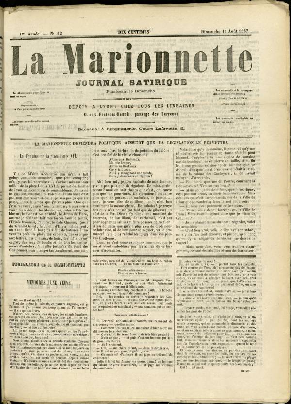 
						Affichage en mode lecture de la page
					