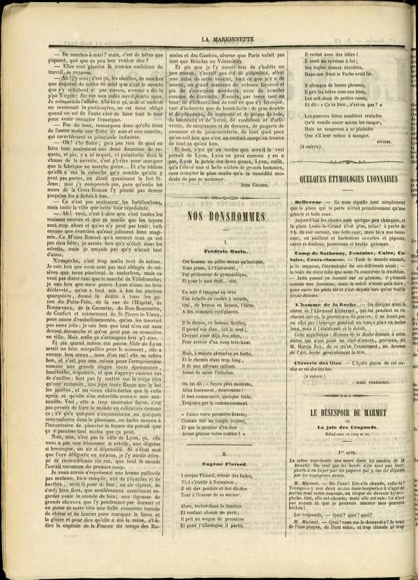 
						Affichage en mode lecture de la page
					