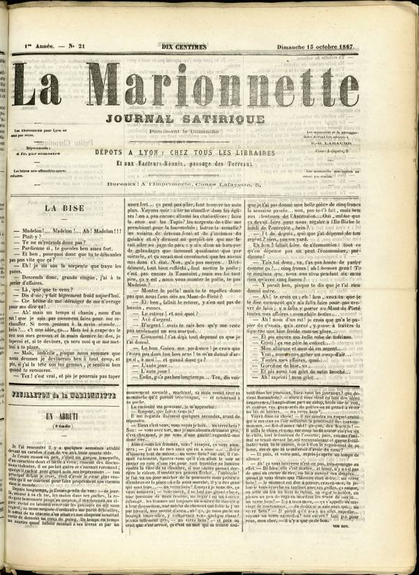 
						Affichage en mode lecture de la page
					