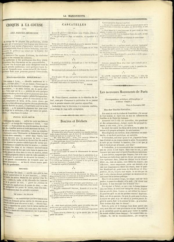 
						Affichage en mode lecture de la page
					