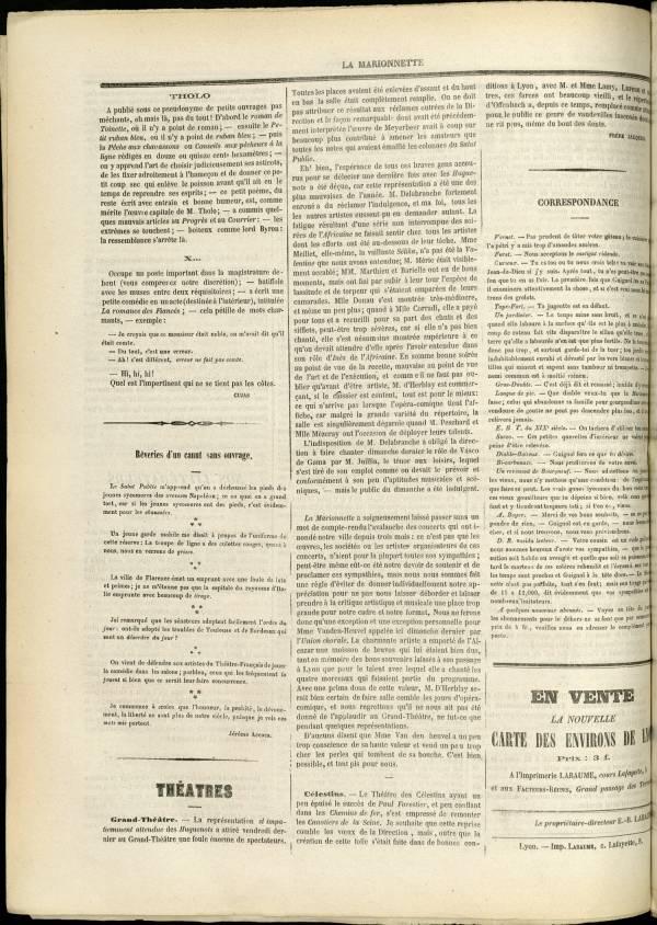 
						Affichage en mode lecture de la page
					