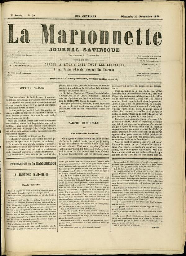 
						Affichage en mode lecture de la page
					