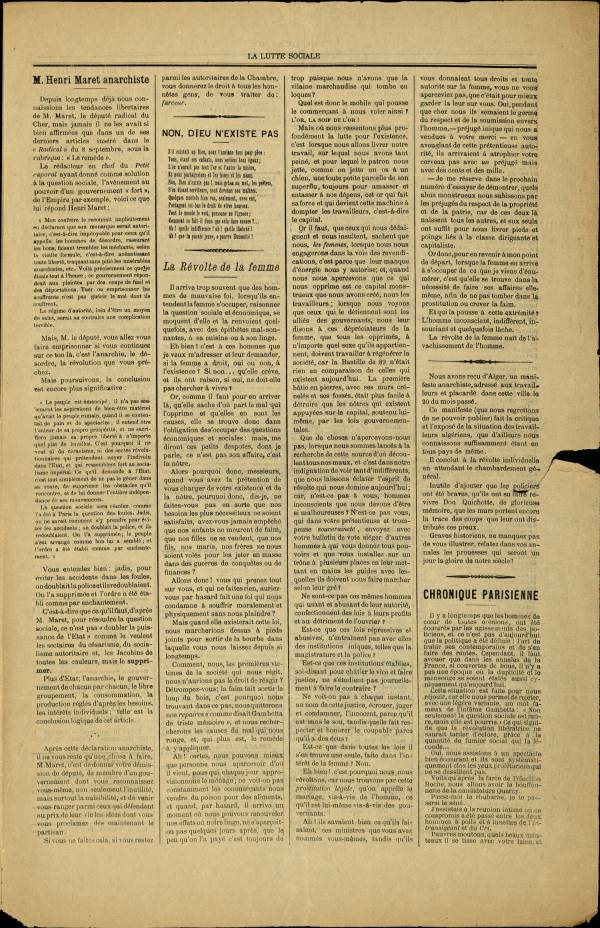 
						Affichage en mode lecture de la page
					