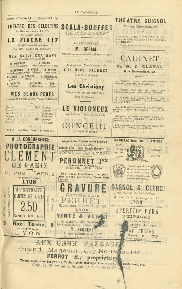 
						Affichage en mode lecture de la page
					