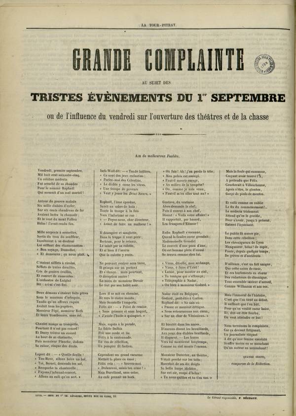 
						Affichage en mode lecture de la page
					