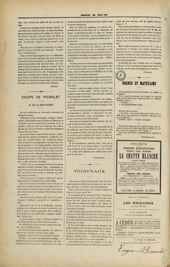 
						Affichage en mode lecture de la page
					