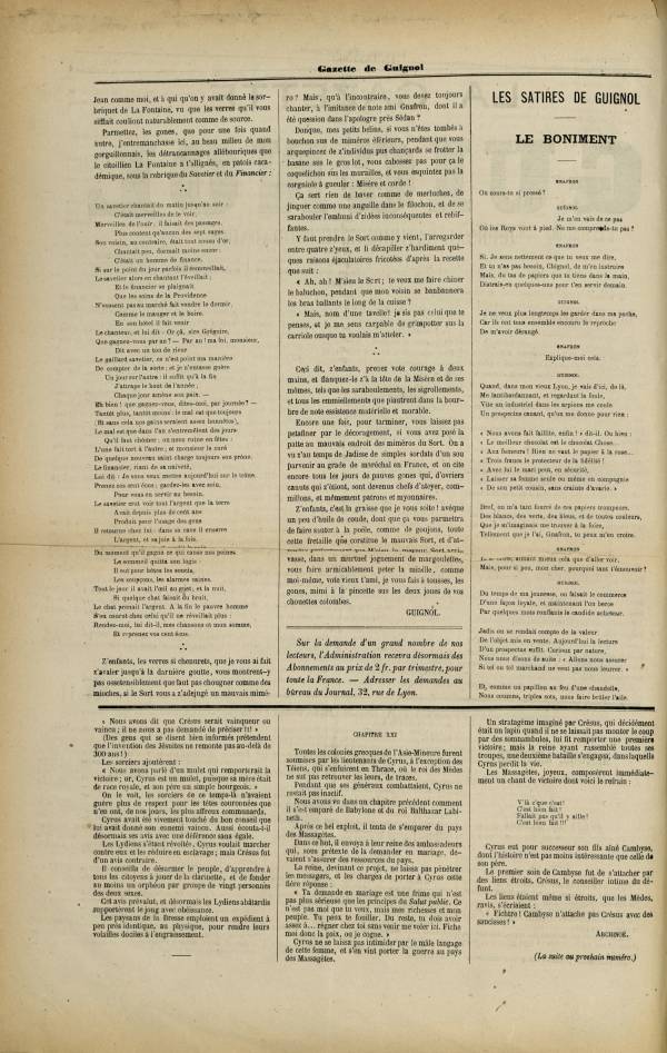 
						Affichage en mode lecture de la page
					