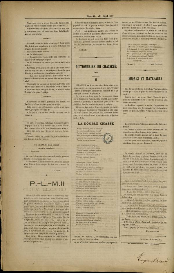 
						Affichage en mode lecture de la page
					
