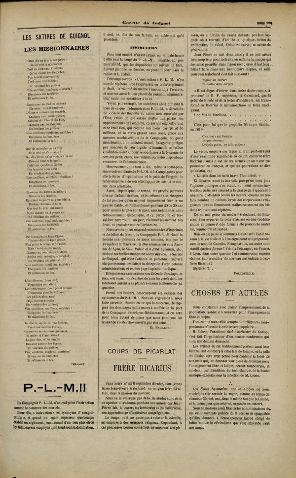 
						Affichage en mode lecture de la page
					