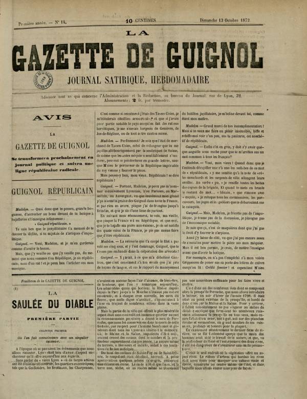 
						Affichage en mode lecture de la page
					