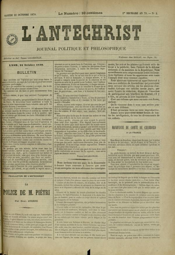 
						Affichage en mode lecture de la page
					