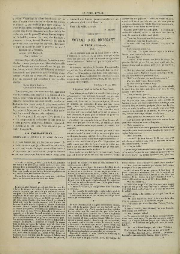 
						Affichage en mode lecture de la page
					