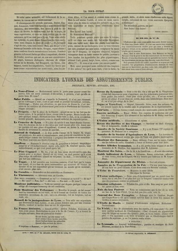 
						Affichage en mode lecture de la page
					