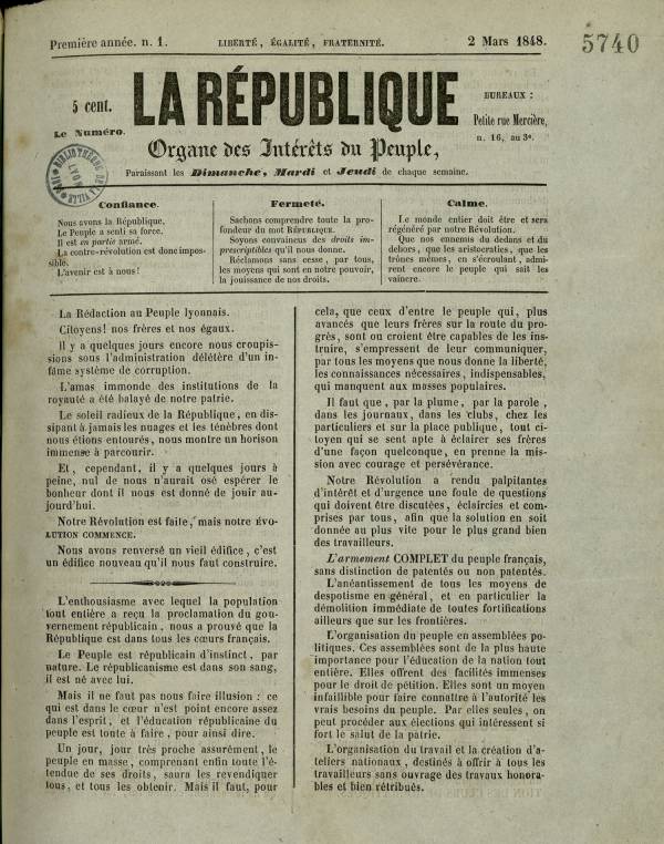 
						Affichage en mode lecture de la page
					