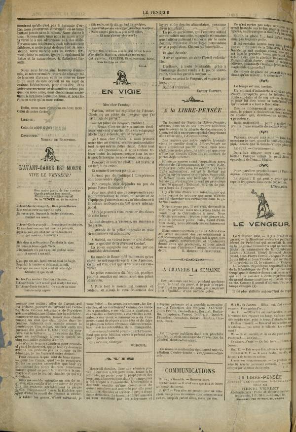 
						Affichage en mode lecture de la page
					