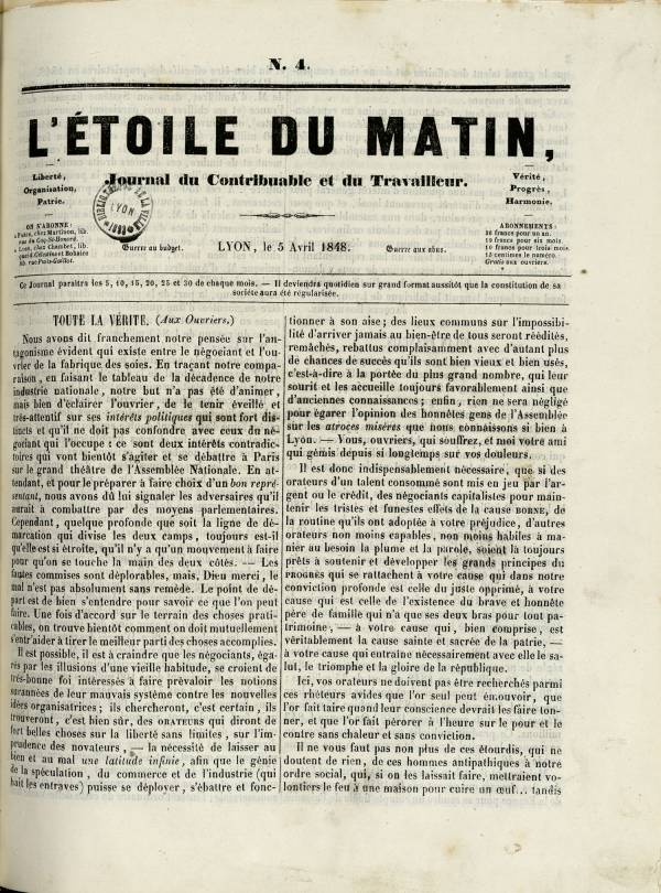 
						Affichage en mode lecture de la page
					