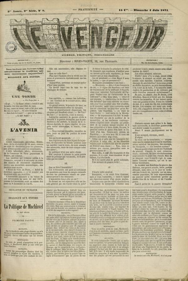 
						Affichage en mode lecture de la page
					