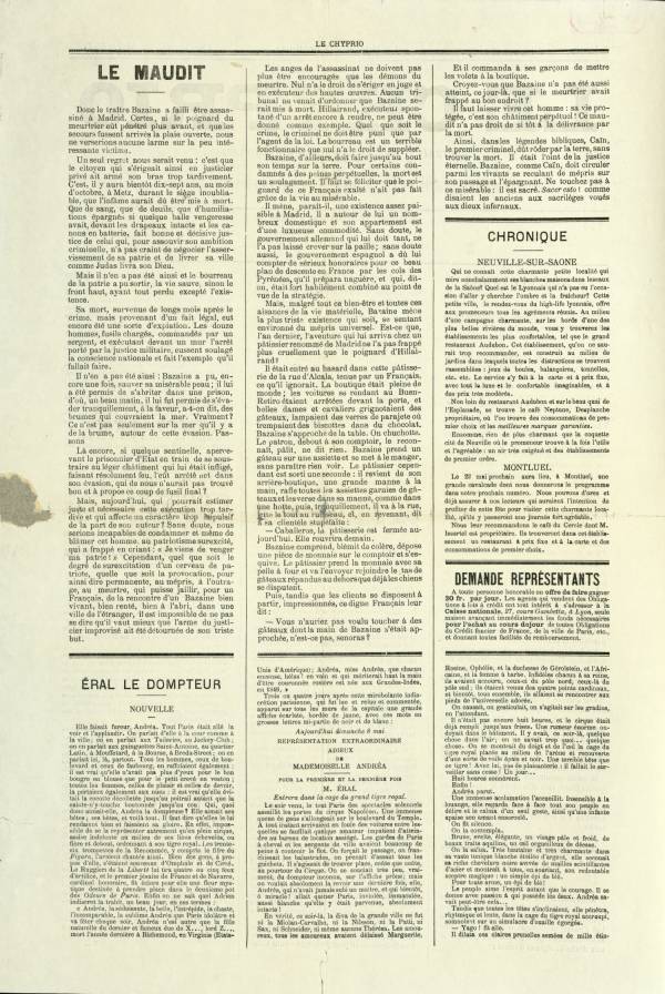 
						Affichage en mode lecture de la page
					