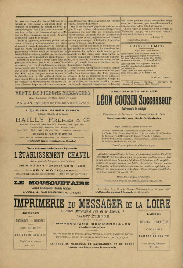 
						Affichage en mode lecture de la page
					
