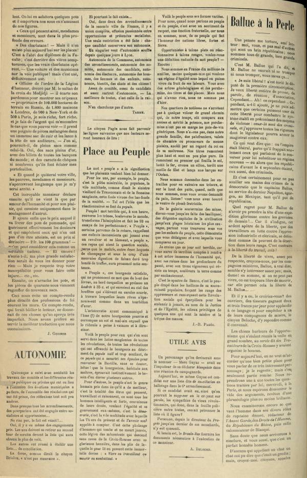 
						Affichage en mode lecture de la page
					