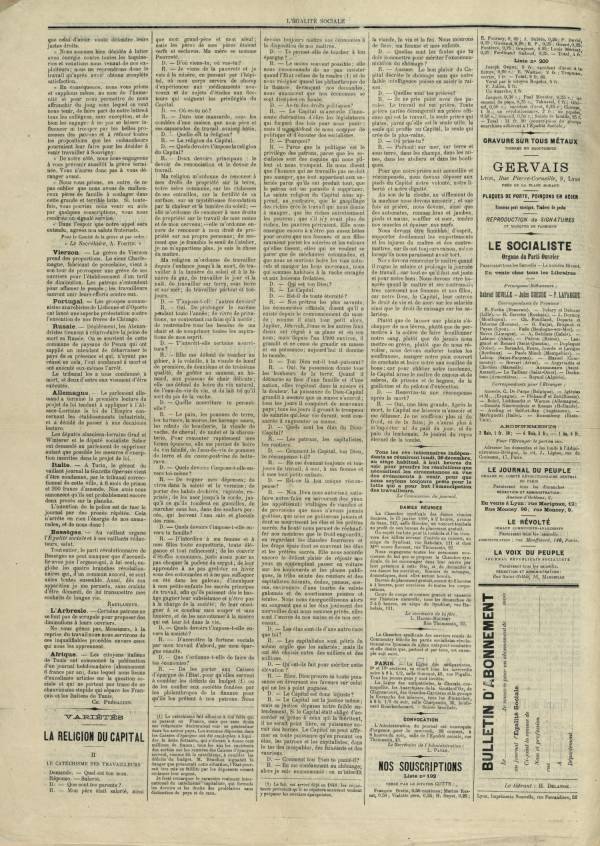 
						Affichage en mode lecture de la page
					