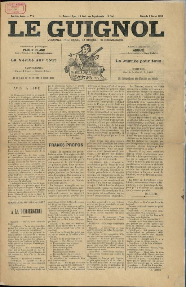 
						Affichage en mode lecture de la page
					