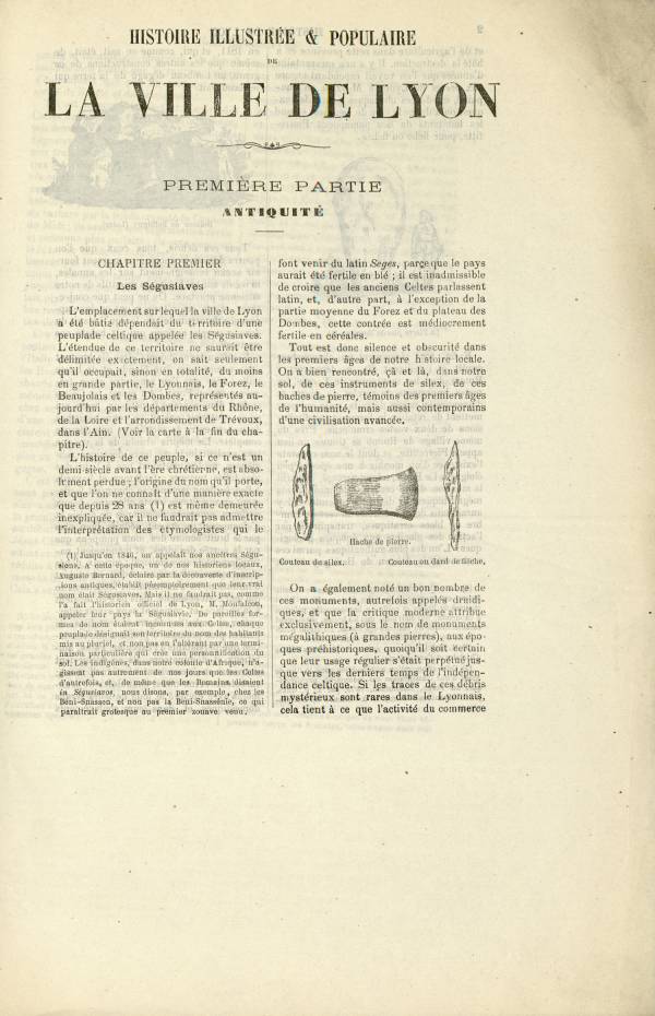 
						Affichage en mode lecture de la page
					