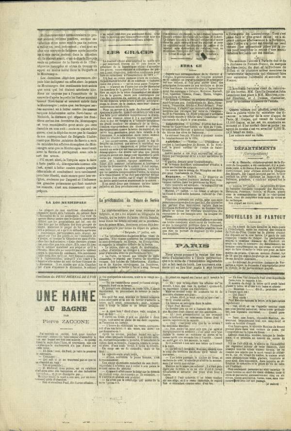 
						Affichage en mode lecture de la page
					