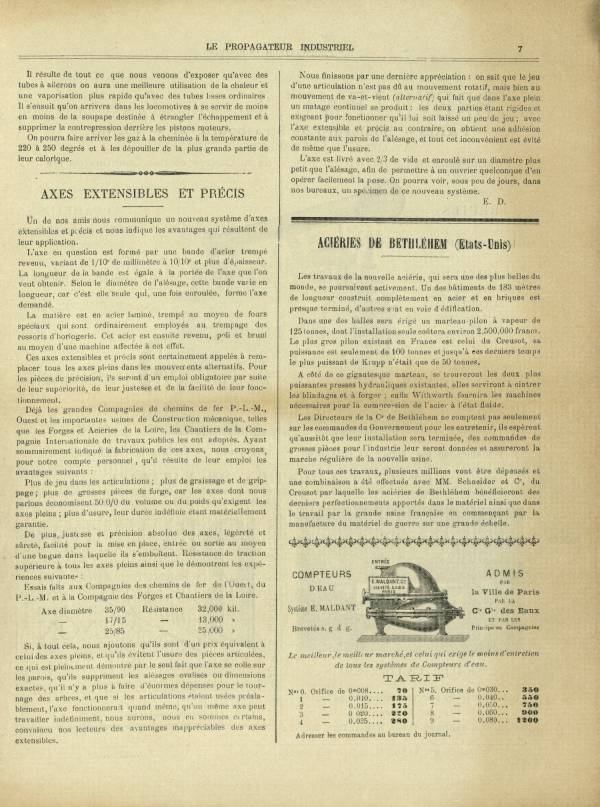 
						Affichage en mode lecture de la page
					