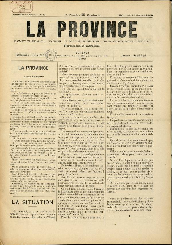 
						Affichage en mode lecture de la page
					