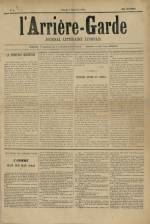 L'Arrière-Garde, N°6, pp. 1