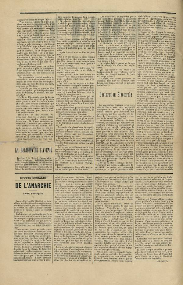 
						Affichage en mode lecture de la page
					