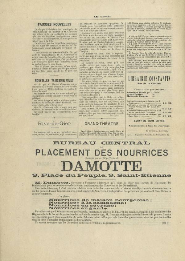 
						Affichage en mode lecture de la page
					