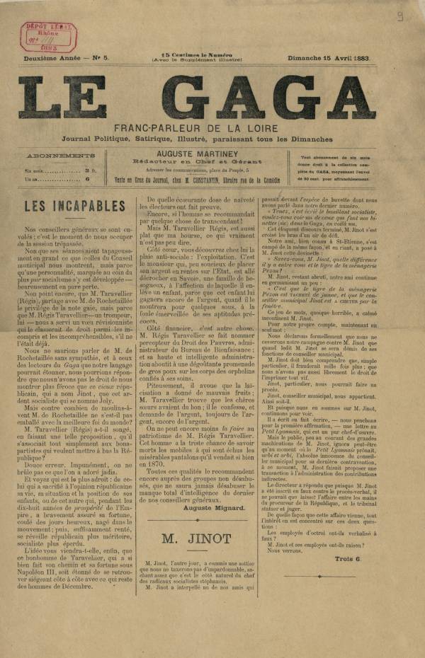 
						Affichage en mode lecture de la page
					